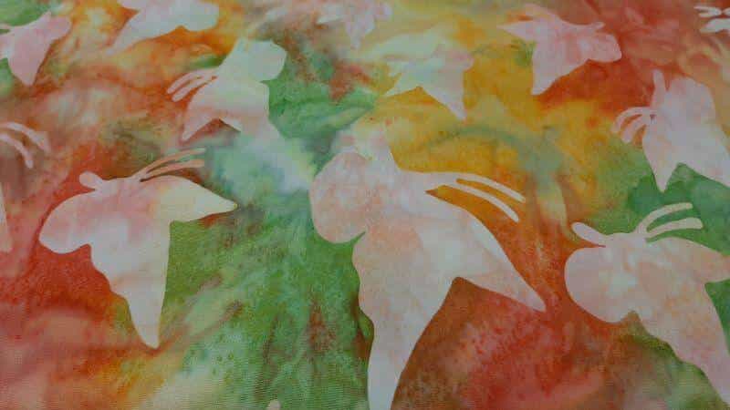 Batik Fabric In A Pretty Multi Color Print - Christina's Fabrics - Online Superstore. Shop now