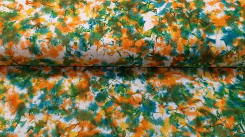 Batik Fabric In A Splash of Ginger Colors - Christina's Fabrics Online Superstore. Shop now
