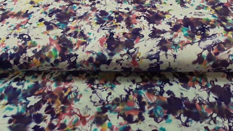 Batik Fabric In Colorful Purple Iris - Christina's Fabrics Online Superstore. Shop now