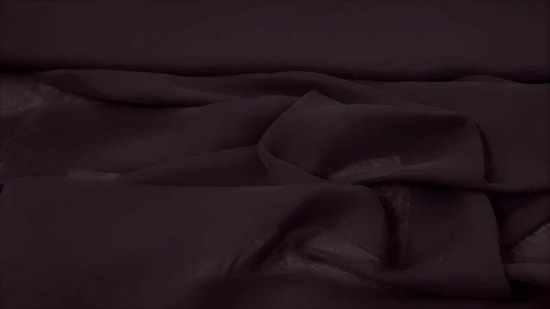 Chiffon Fabric In A Solid Black Color - $4.25 - Christina's Fabrics - Online Superstore. Shop now