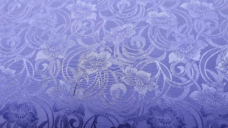 Cotton Blend Fabric In Purple With An Embossed Print - Christina's Fabrics - Online Superstore. Shop now
