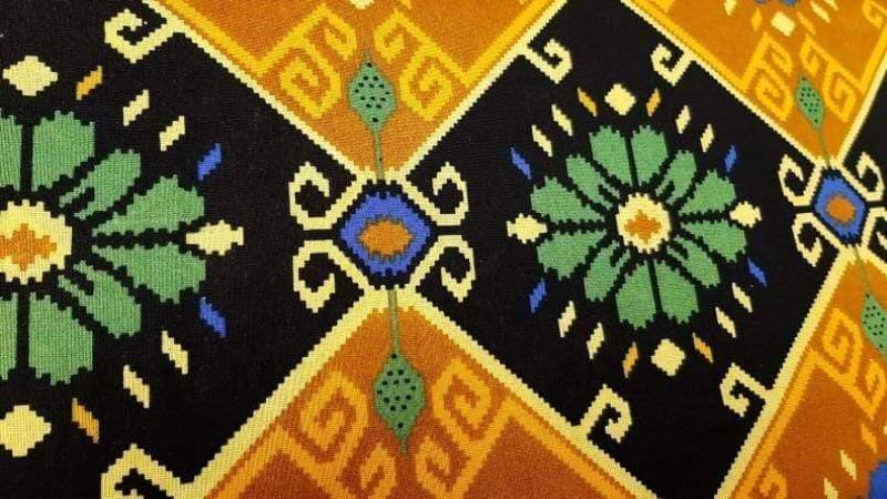 Cotton Fabric In A Gold Color Print- $4.95 - Christina's Fabrics - Online Superstore. Shop now