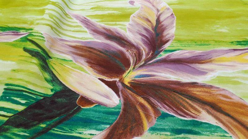 Cotton Fabric In A Large Red Poppy Print - Christina's Fabrics - Online Superstore. Shop now