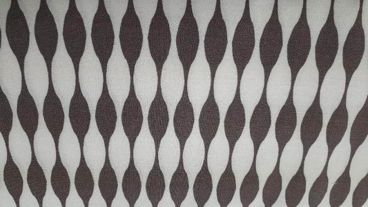 Cotton Fabric In A White And Grey Print - Christina's Fabrics - Online Superstore.  Shop now 