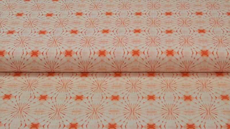 Cotton Fabric In An Orange Print | Christina's Fabrics - Christina's Fabrics Online Superstore. Shop now