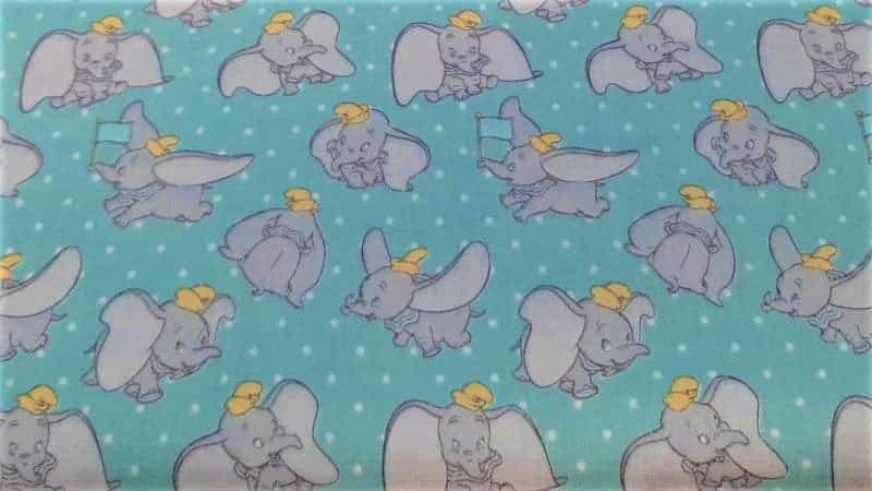 Cotton Fabric In Blue - Disney Print - $7.25 - Christina's Fabrics Online Superstore. Shop now
