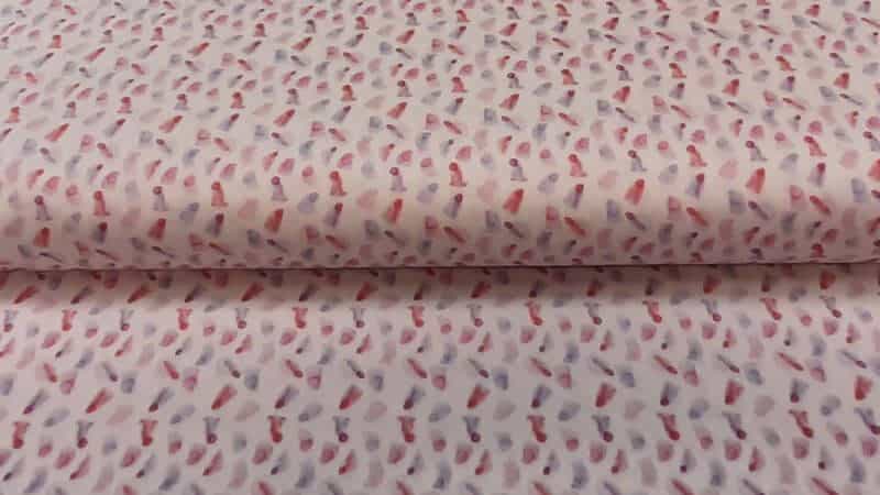 Cotton Fabric In Pink And Lilac Print - 5.25 - Christina's Fabrics Online Superstore. Shop now