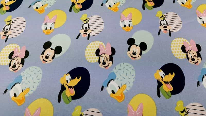 Cotton Fabric - Mickey, Minnie And Friends - $7.25 - Christina's Fabrics Online Superstore. Shop now