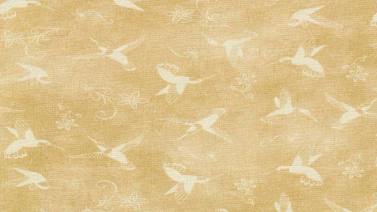 Cotton Fabric | Tonal | Cream | Hummingbirds  Print | Christina's Fabrics - Christina's Fabrics - Online Superstore.  Shop now 
