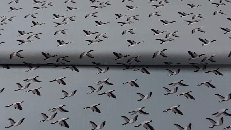 Cotton Fabric With A Canadian Geese Print - $5.99 - Christina's Fabrics Online Superstore. Shop now