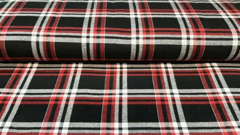 Flannel Fabric - Yarn Dyed Plaid Print - Christina's Fabrics Online Superstore. Shop now