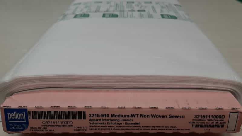 Interfacing Pellon Non-Woven Sew-In Featherweight - Christina's Fabrics Online Superstore. Shop now