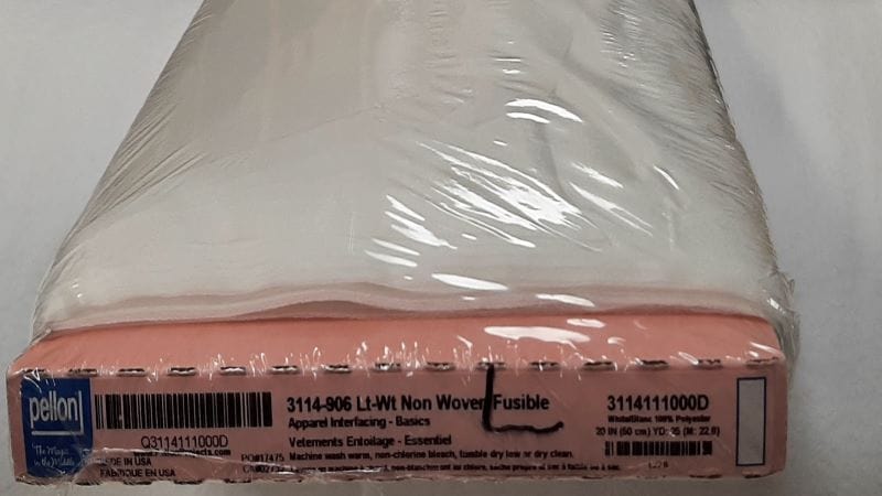 Pellon Interfacing Fusible Non-Woven Sheer To Light-Weight - Christina's Fabrics - Online Superstore. Shop now