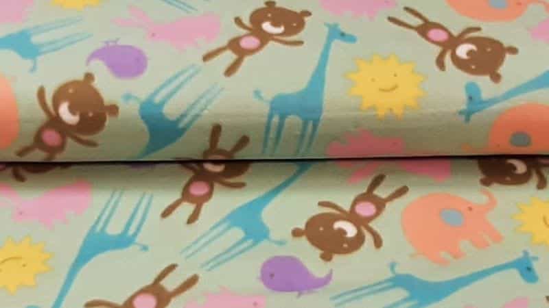 Polar Fleece Fabric In A Mint Green - Christina's Fabrics Online Superstore. Shop now