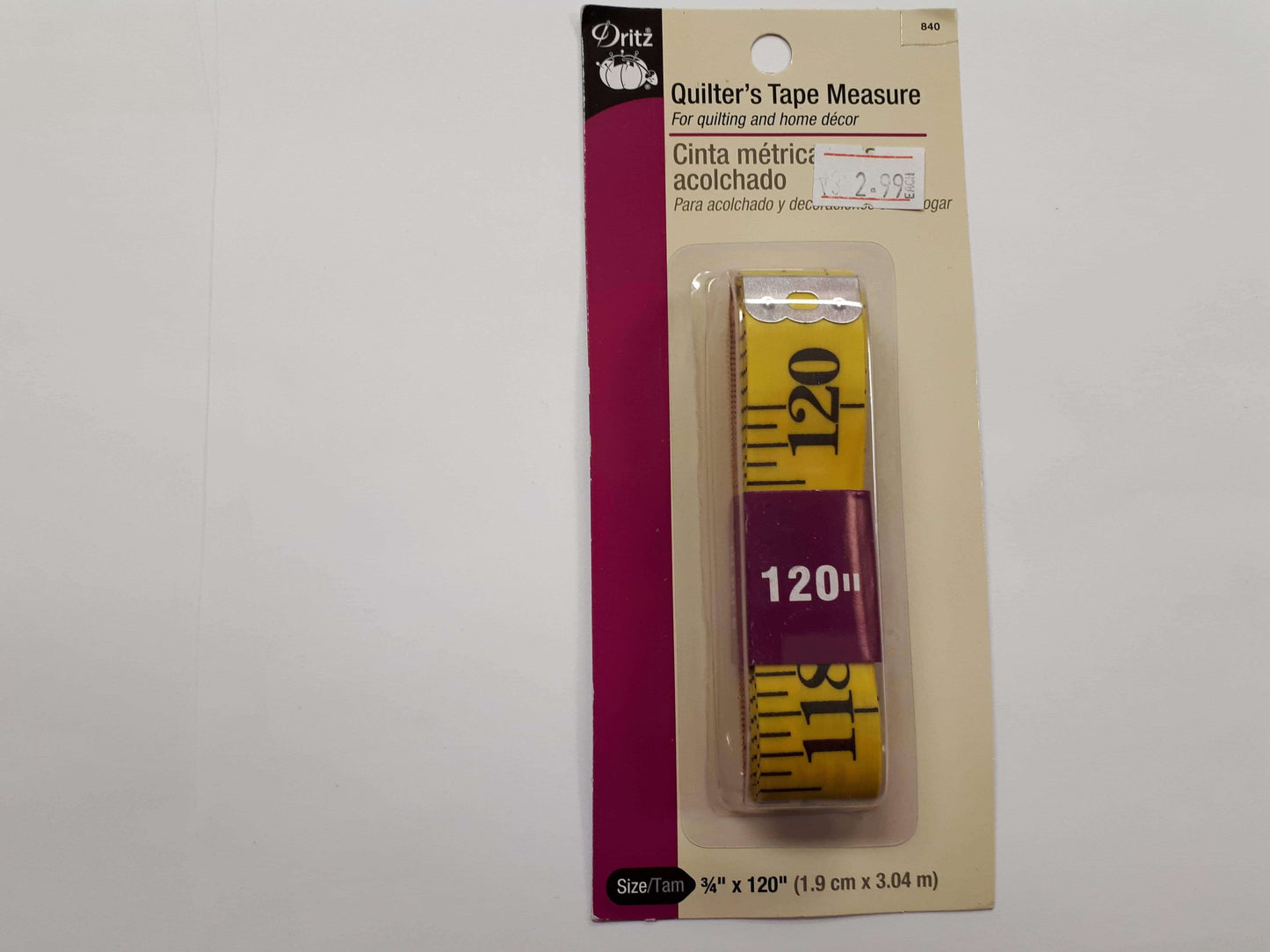 Quilter's Tape Measure - Christina's Fabrics - Online Superstore. Shop now