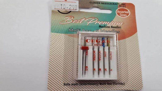 Sewing Machine Needles Multi-Box Assorted Sizes - Christina's Fabrics - Christina's Fabrics - Online Superstore.  Shop now 