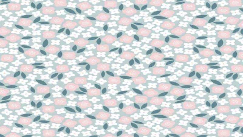 Woven Cotton, Floral Menagerie, Playful Floral, Blue - $5.25 - CHRISTINA'S FABRICS GREAT PRICES QUALITY FABRICS. Shop now