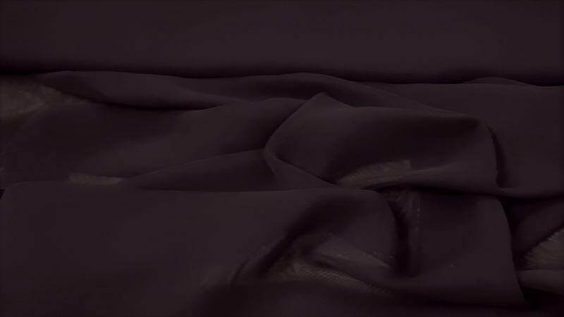 Chiffon Fabric In A Solid Black Color - $4.25 - Christina's Fabrics - Online Superstore.  Shop now 