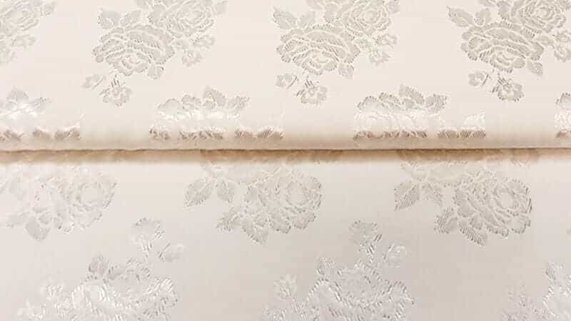 Cotton Blend Fabric | Cream Print | Christina's Fabrics - Christina's Fabrics Online Superstore.  Shop now 