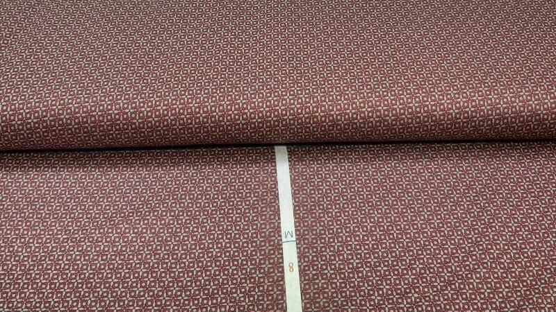Cotton Fabric In A Mulberry/Burgundy Print - $5.95 - Christina's Fabrics - Online Superstore.  Shop now 