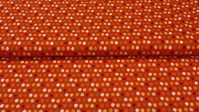 Cotton Fabric In A Pretty Dot Print - Christina's Fabrics - Online Superstore.  Shop now 