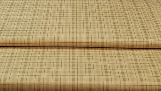 Cotton Fabric In A Tan With A Print | Christina's Fabrics (2 left) - Christina's Fabrics Online Superstore.  Shop now 