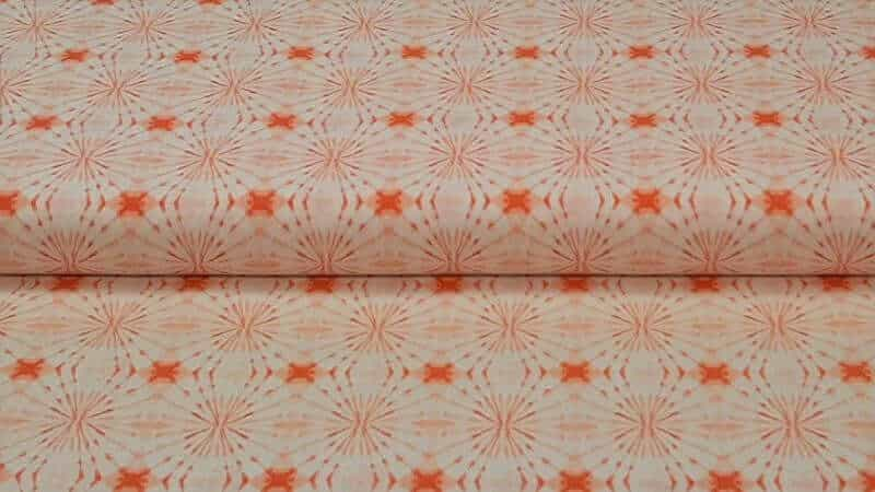 Cotton Fabric In An Orange Print | Christina's Fabrics - Christina's Fabrics Online Superstore.  Shop now 