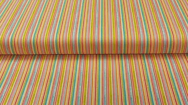 Cotton Fabric In Colorful Stripes - CHRISTINA'S FABRICS GREAT PRICES QUALITY FABRICS.  Shop now 