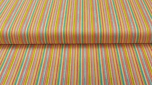 Cotton Fabric In Colorful Stripes - CHRISTINA'S FABRICS GREAT PRICES QUALITY FABRICS.  Shop now 