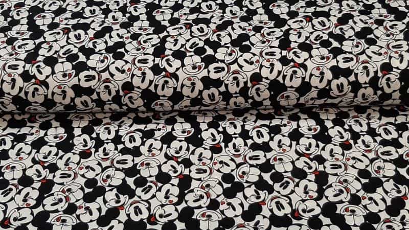 Cotton Fabric In Disney's Mickey Mouse Print - Christina's Fabrics Online Superstore.  Shop now 