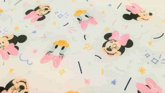 Cotton Fabric In White Disney Print - Christina's Fabrics Online Superstore.  Shop now 