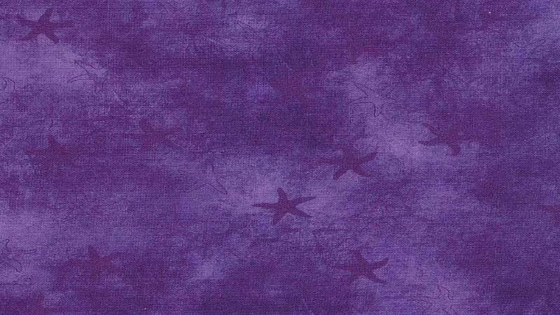 Cotton Fabric | Tonal | Purple |Starfish Print | Christina's Fabrics - Christina's Fabrics - Online Superstore.  Shop now 