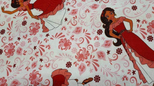 Cotton Fabric | White And Red | Print - Christina's Fabrics - Online Superstore.  Shop now 