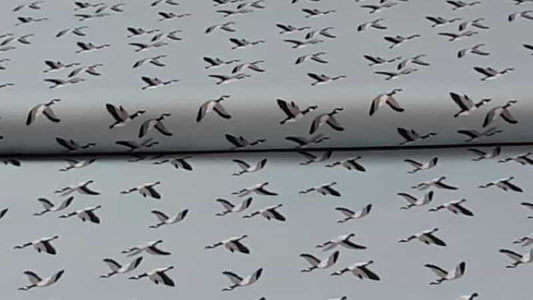 Cotton Fabric With A Canadian Geese Print - $5.99 - Christina's Fabrics Online Superstore.  Shop now 