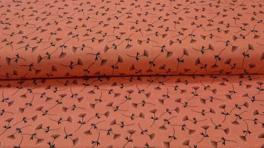 Double Gauze Fabric In A Grapefruit Pink - $3.95 - Christina's Fabrics Online Superstore.  Shop now 