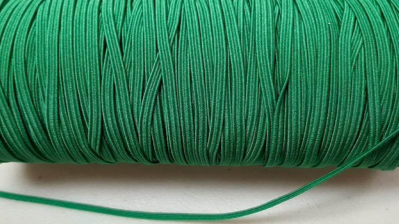 Elastic In Green - Priced Per METER - Christina's Fabrics - Online Superstore.  Shop now 