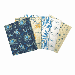 Fat Quarter Bundle | Navy and Blue | Floral - Christina's Fabrics - Online Superstore.  Shop now 