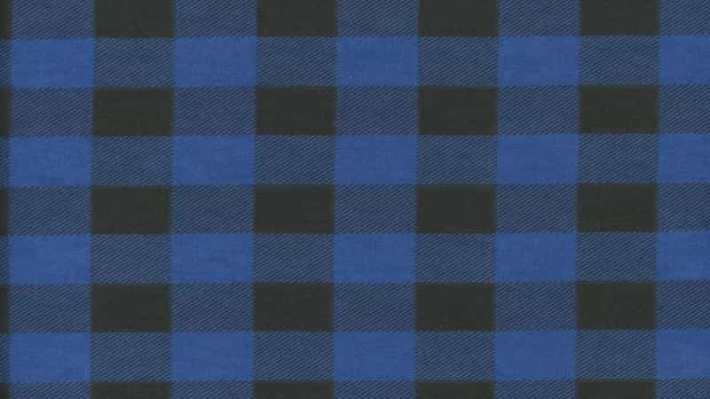 Flannel Fabric In A Beautiful Royal Blue Buffalo Plaid - Christina's Fabrics Online Superstore.  Shop now 