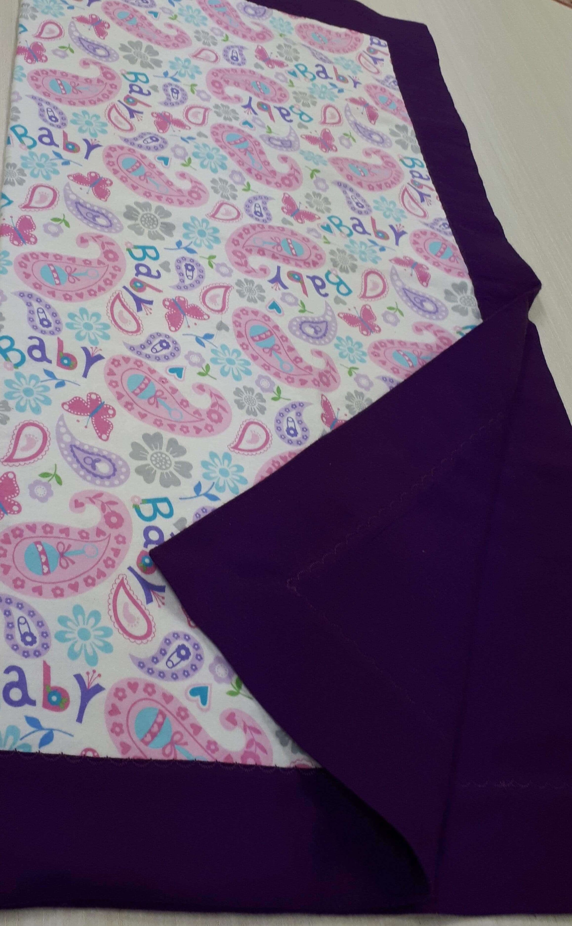 Flannel Handmade Baby Blanket - Christina's Fabrics - Online Superstore.  Shop now 