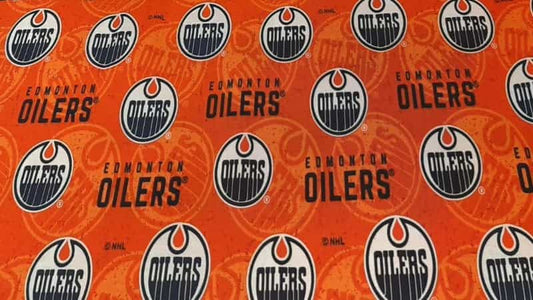 NHL Cotton - Edmonton Oilers - Christina's Fabrics Online Superstore.  Shop now 