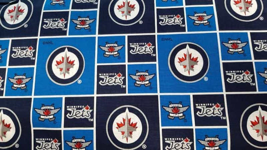 NHL Cotton - NHL Winnipeg Jets - Christina's Fabrics Online Superstore.  Shop now 