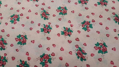 Polyester Fashion Fabric In White With A Floral  Print - Christina's Fabrics - Online Superstore.  Shop now 