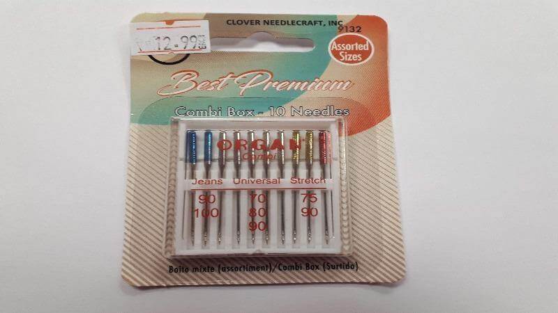Sewing Machine Needles - Combi Box Variety of Needles - Christina's Fabrics - Online Superstore.  Shop now 