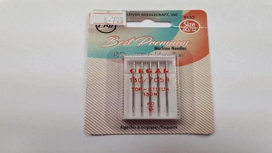 Sewing Machine Needles - Top Stitch 80/12 - Christina's Fabrics - Online Superstore.  Shop now 