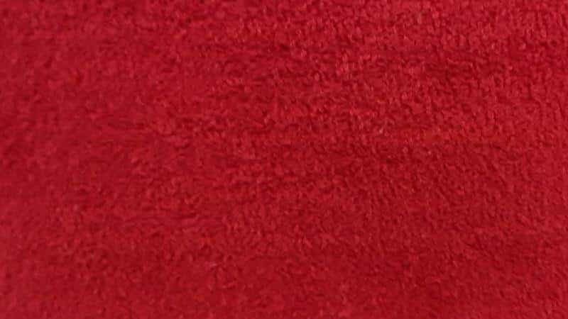 Terry Cloth Fabric In A Solid Red Color - Christina's Fabrics - Online Superstore.  Shop now 