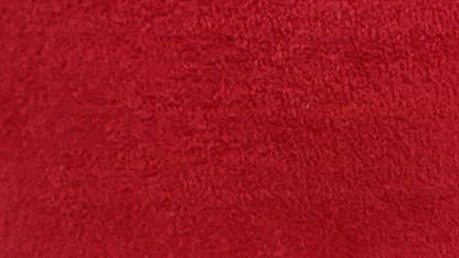 Terry Cloth Fabric In A Solid Red Color - Christina's Fabrics - Online Superstore.  Shop now 