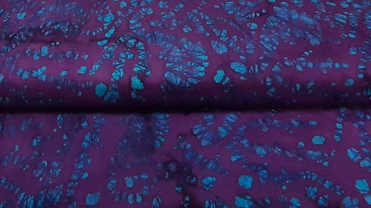 Batik Fabric in Purple Print | Christina's Fabrics - Christina's Fabrics Online Superstore.  Shop now 