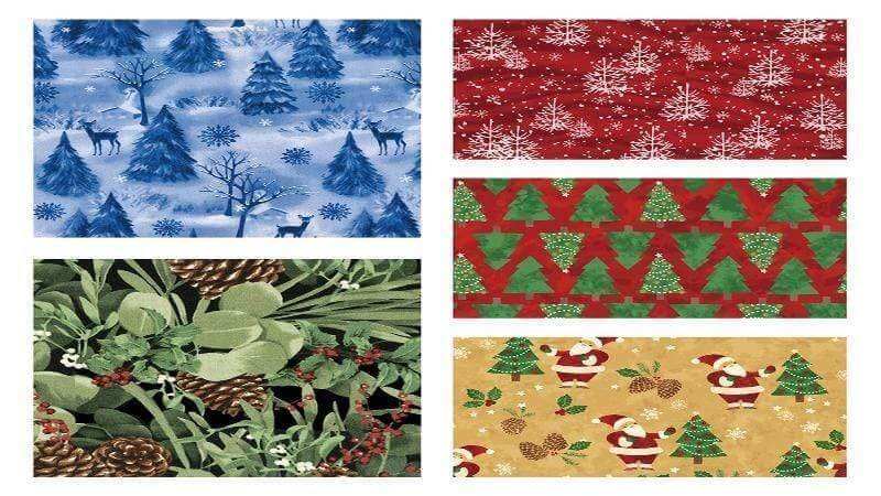 Christmas Flannel Fabric - Fat Quarter Bundle - Just $12.50! Christina's Fabrics - Online Superstore Shop now 