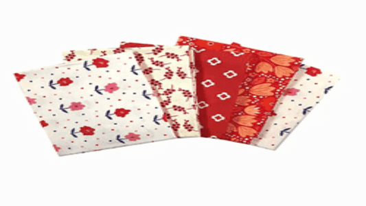 Fat Quarter Bundle Orange/Red Floral - Christina's Fabrics - Christina's Fabrics - Online Superstore.  Shop now 